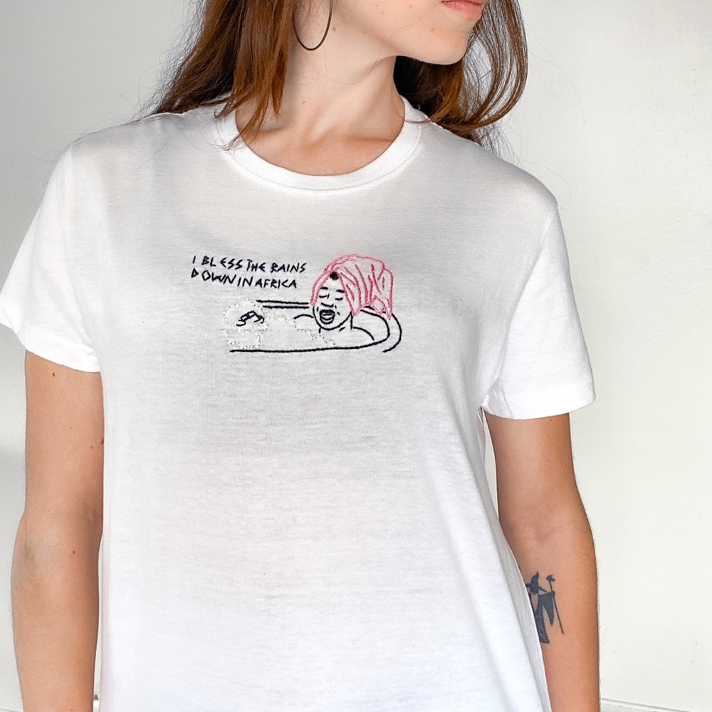 Embroidered tee - JD - Toto
